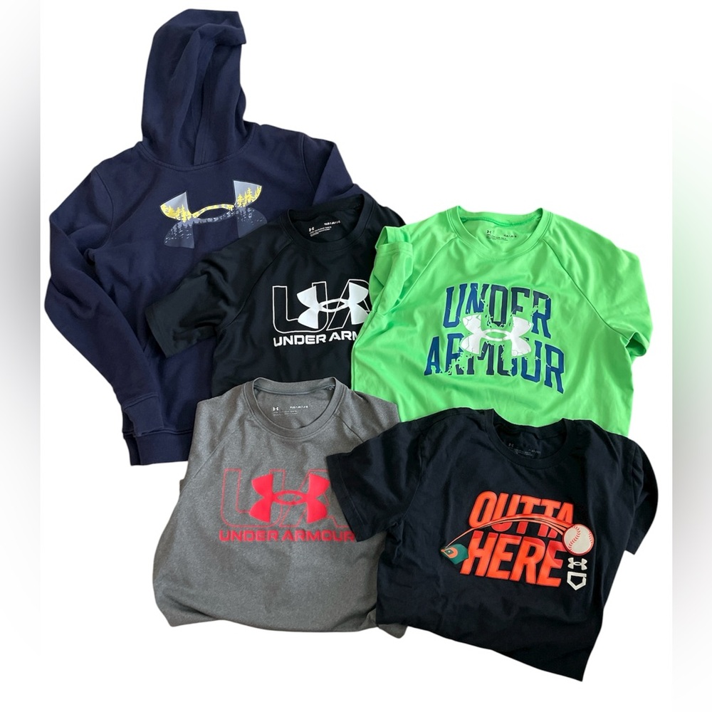 Boys Under Armour shirts